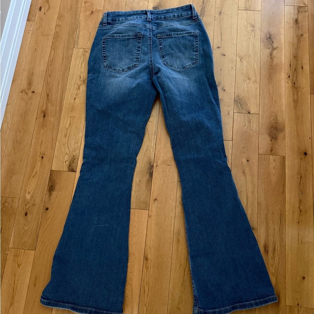 Maurices Dark Blue Flare Jeans